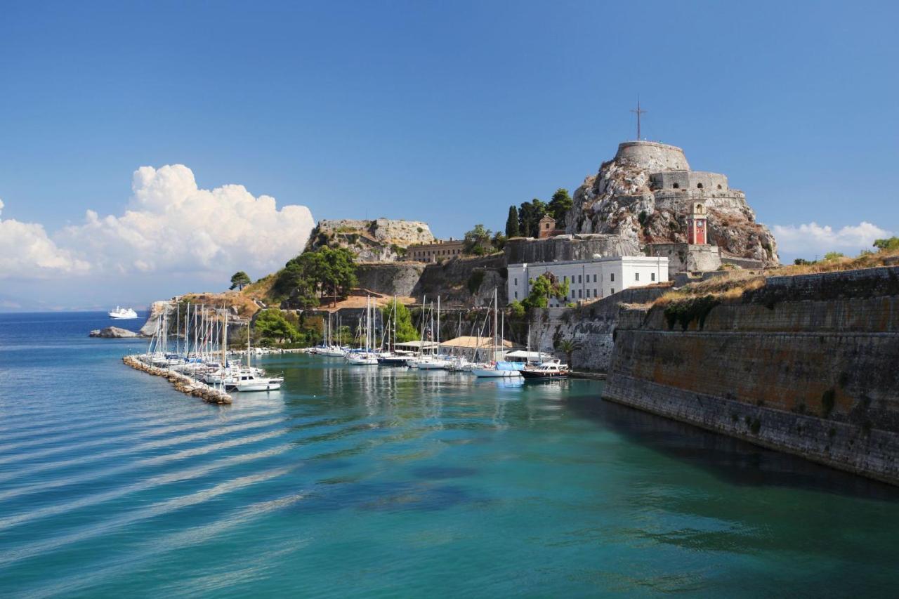Spiros Corfu Apartment Kanali  Екстер'єр фото