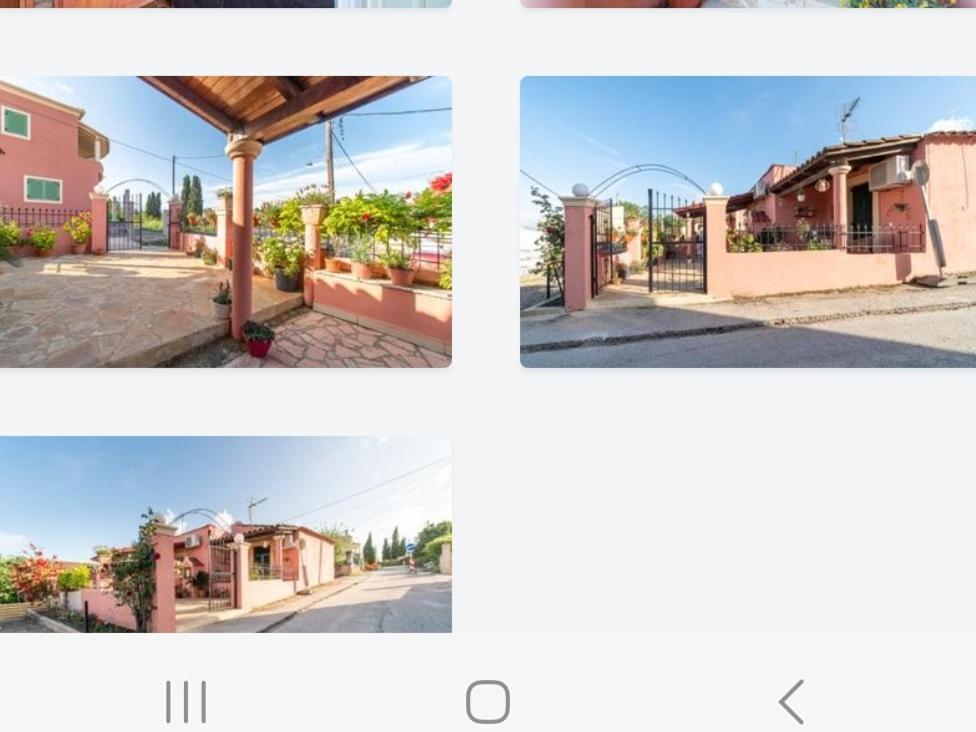Spiros Corfu Apartment Kanali  Екстер'єр фото